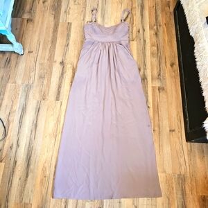 twelfth street by cynthia vincent Silk Lilac Colored Halter Dress Size 4